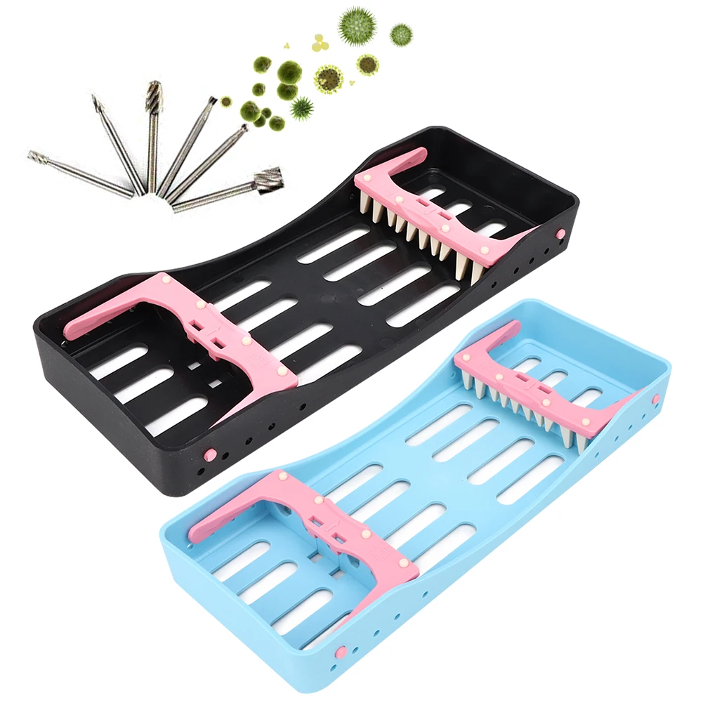 Foldable Design Dental Surgical Sterilization Box Disinfection Tray High Temperature Resistance Dentistry Oral Care Tools Plate