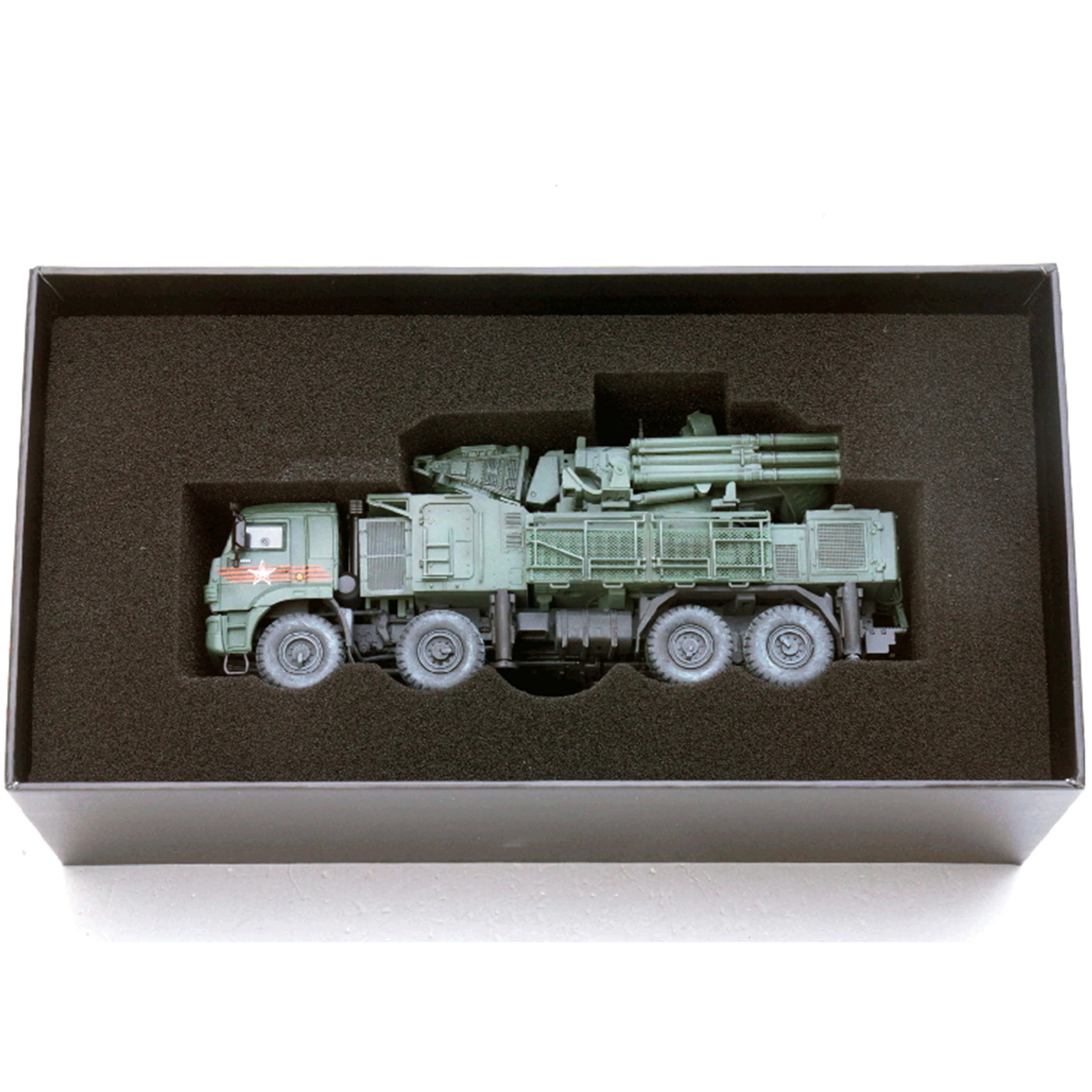 1/72 P12214PB Russian S1 Missile Launch Vehicle Model 2018 Victory Day Parade Painting Finished military collection model