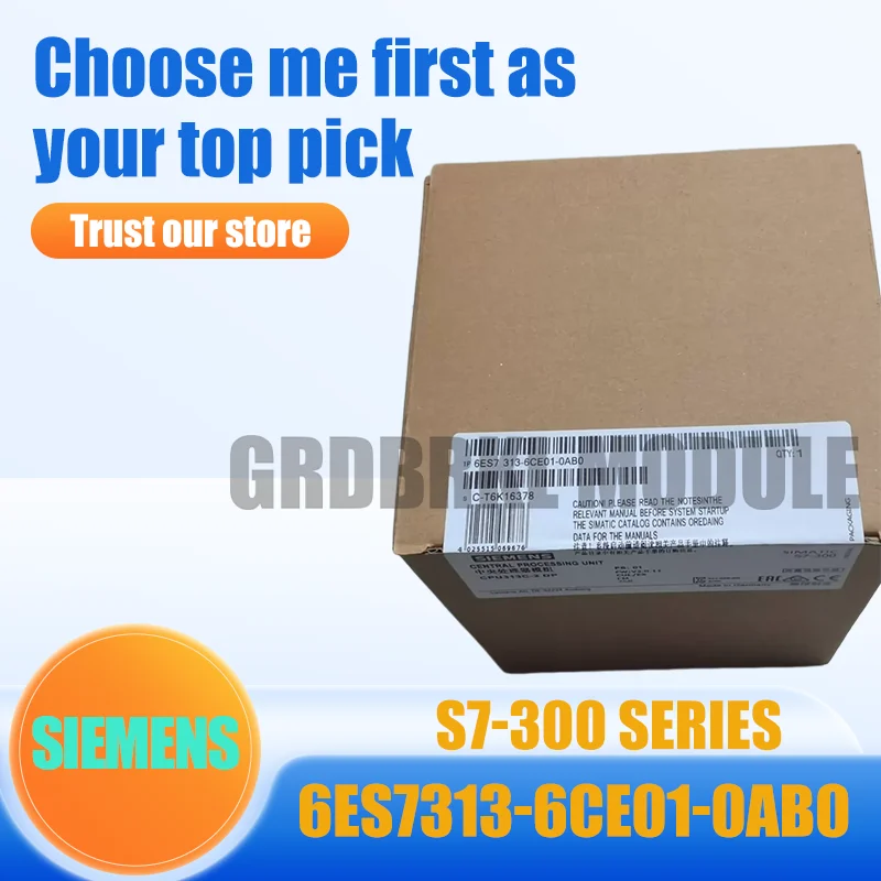 

Новый оригинальный модуль контроллера ПЛК SIEMENS 6ES7313-6CE01-0AB0 6ES7 313-6CE01-0AB0 S7-300