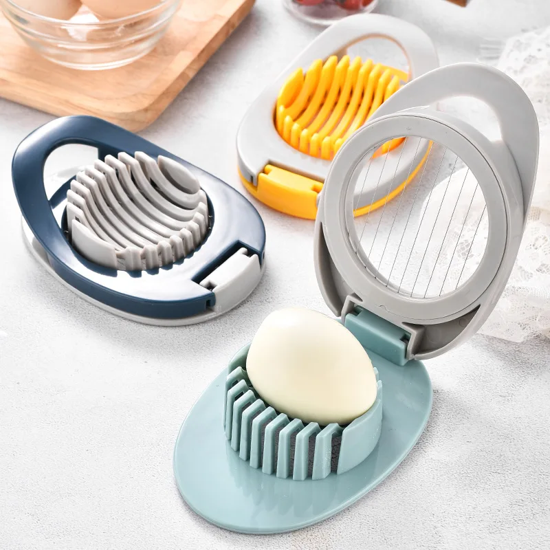 Multifunction Egg Slicers Section Cutter Divider Plastic Egg Splitter Cut Egg Device Creative Egg Cutter Tools Kitchen Gadget