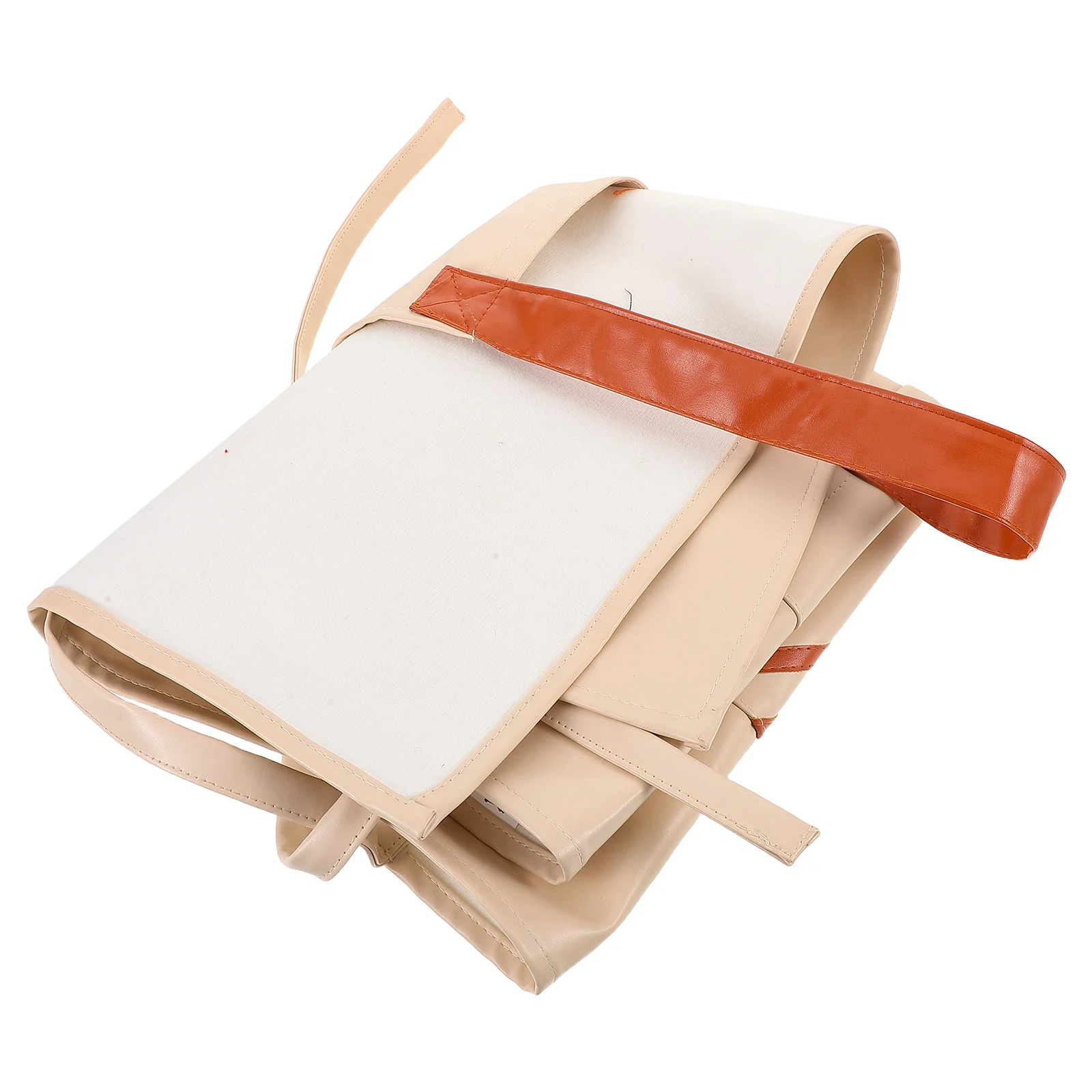 

Women Waterproof Oil Proof Apron Soft PU Kitchen Pockets Easy Clean Cooking Dishwashing Home Restaurant Versatile Use