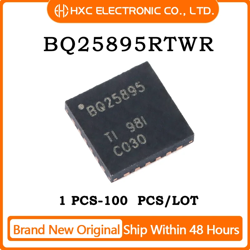 

5PCS/10PCS/50PCS/100PCS New Original IC BQ25895 BQ25895RTWR WQFN24