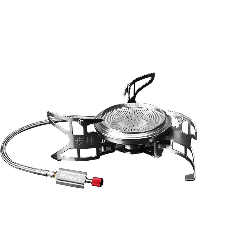 

Portable Foldable Camping Gas Stove Fire Power Outdoor Picnic BBQ Split Windproof Burner for Hiking Backpacking Camping Cooking