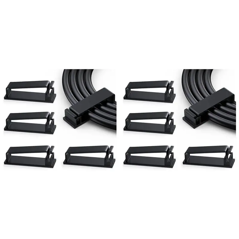 

AT29-200 шт. самоклеящиеся кабельные зажимы для управления кабелем, держатель кабеля, самоклеящийся прочный кабельный органайзер для стола/дома/офиса