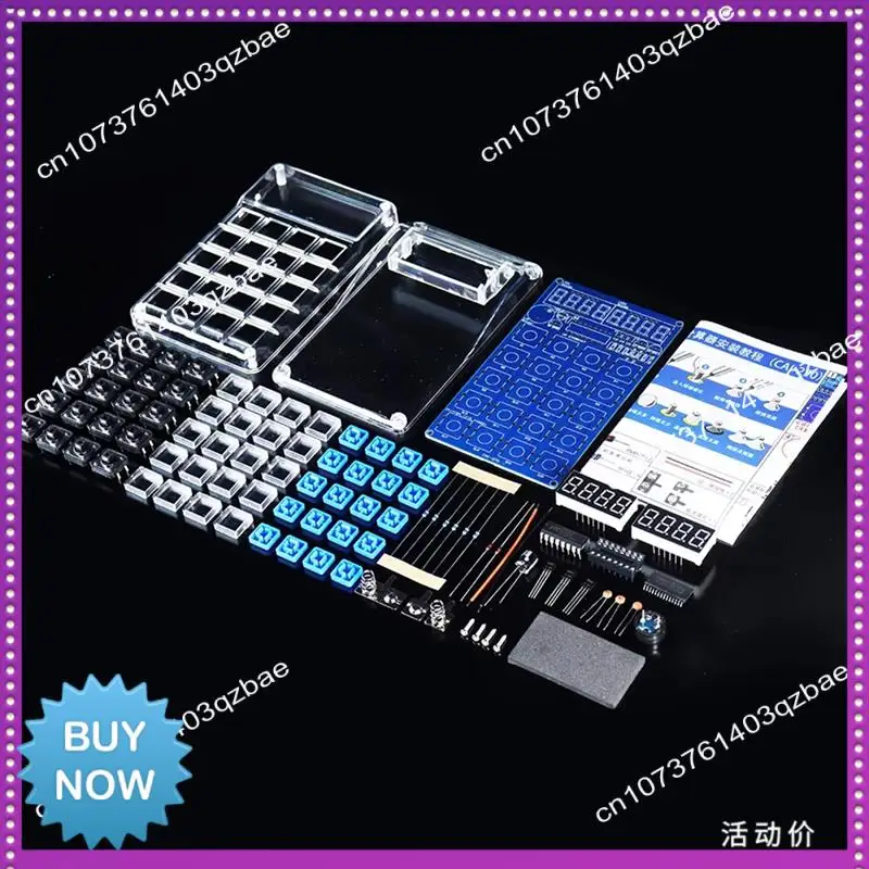 Hot Ltem DIY Calculators Kits DIY Parts Welding Practice Homemad DIY Soldering Projects Blue