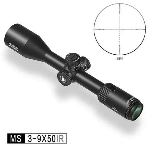 Discovery Riflescope 3-9x50IR Rifle Sniper Scope Red or Green Illuminated Optical Scope Second Focal Plane Sight