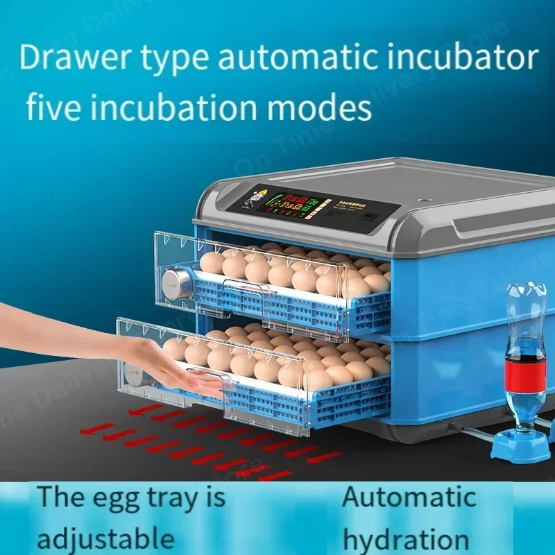 36 fully automatic intelligent small chicken, duck and goose mini water bed incubator, automatic water replenishment