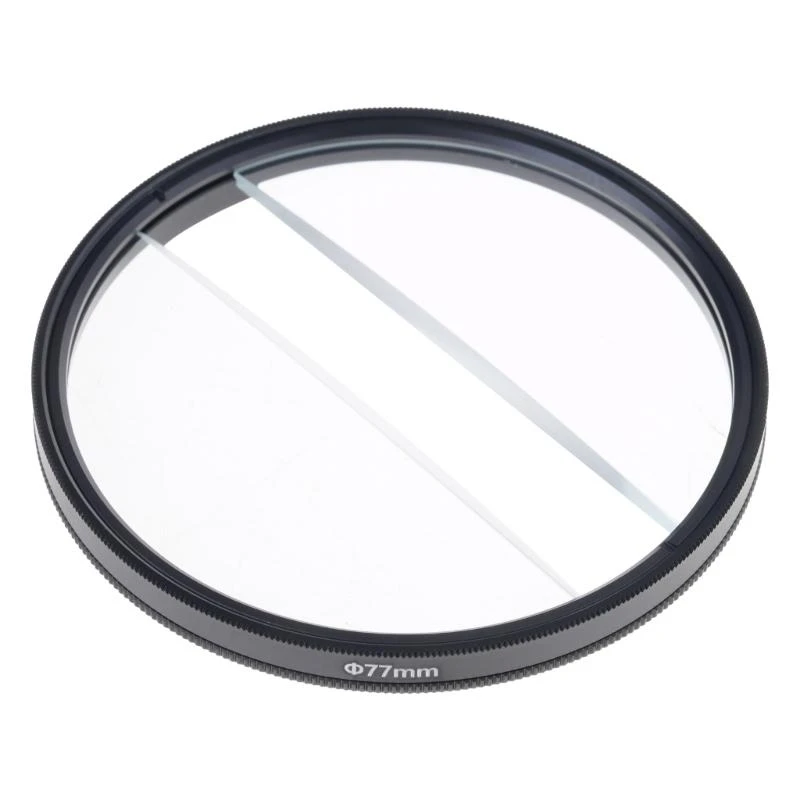 

R53C Split Diopter Filter Photography Filter Center Special Effect Split Diopter Filter