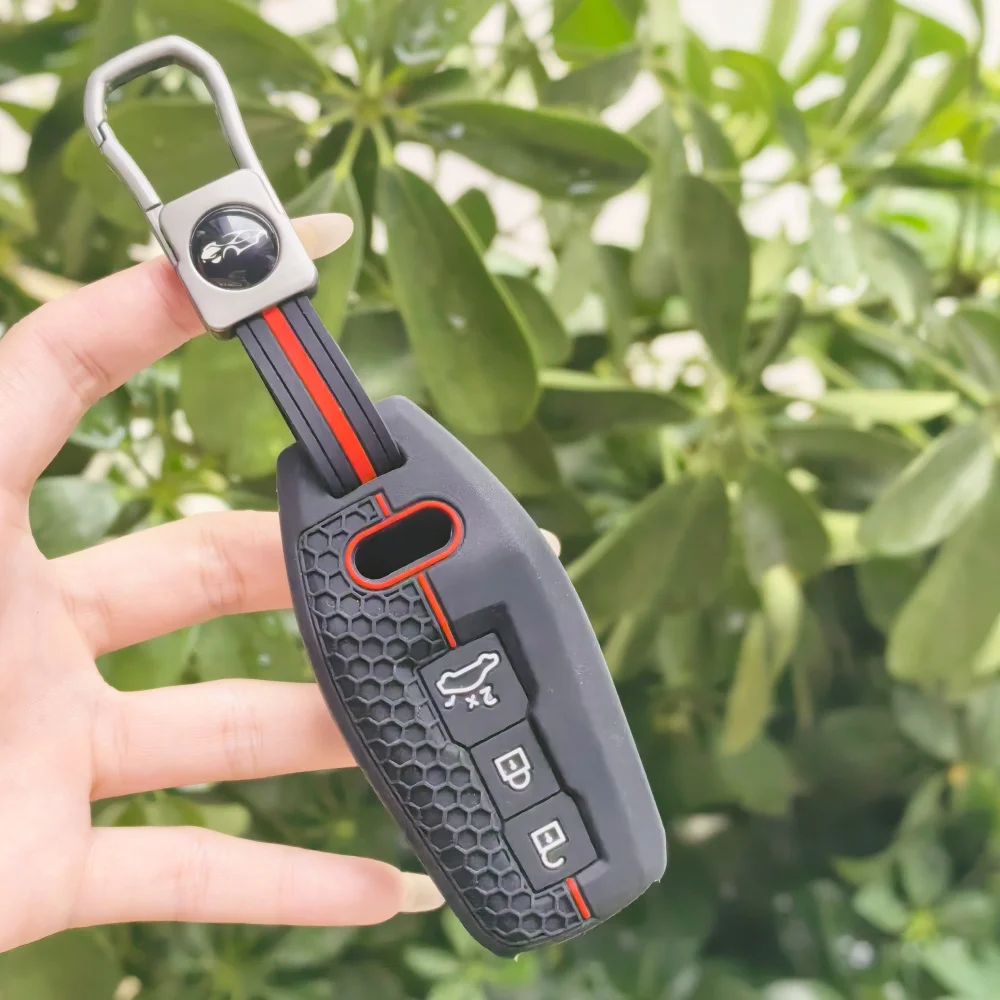 For Audi Q6L E-tron A5L 2026 A3 A5L Q6 A6L Q5 2025+ Remote Silicone Car Key Case Cover Holder Keychain Accessories