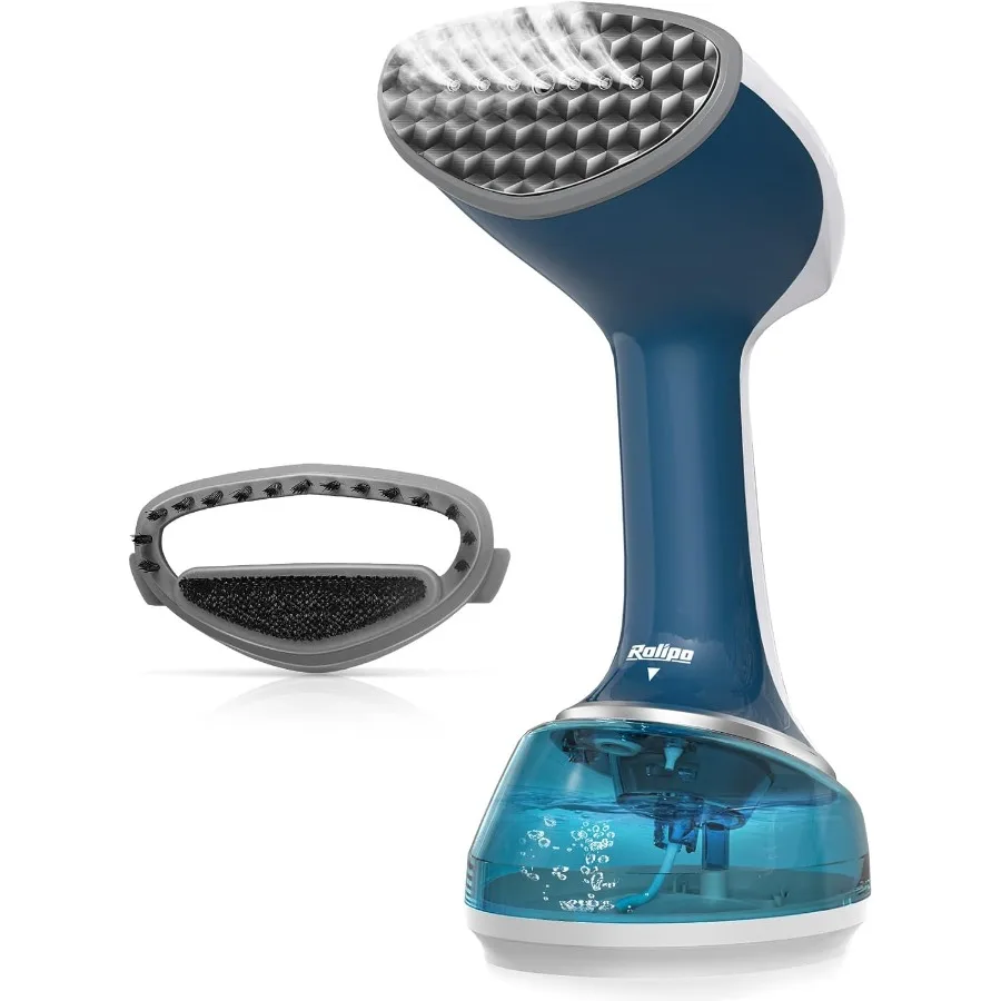 باخرة محمولة للملابس 1200 واط مع خزان مياه كبير 360 مللي مزيل التجاعيد السريع مُبخّر ملابس محمول مثالي للمنزل خارج #1