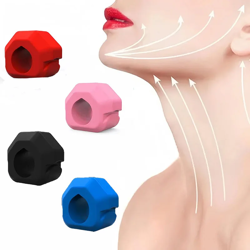 1pc Silikon Kauen Muscle Trainer Gesichts Straffende Ball Doppel Kinn Entspannung Ball Gym Fitness Training Kinn Linie Simulator
