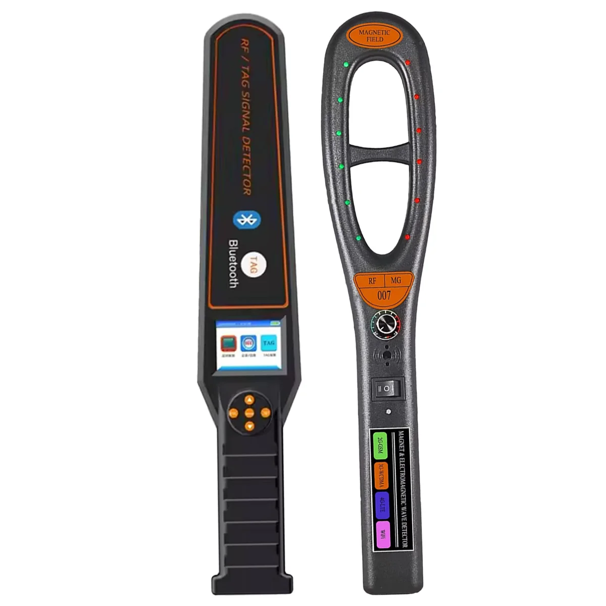 

Встроенные устройства обнаружения шпионажа, широкополосные 50 МГц - 6 ГГц и магнитное обнаружение, обнаружение скрытых устройств, антишпионские гаджеты