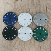Modified Watch Accessories Watch Dial Stripes Sunburst Simple Watch Face for NH35/364R/7S Movement