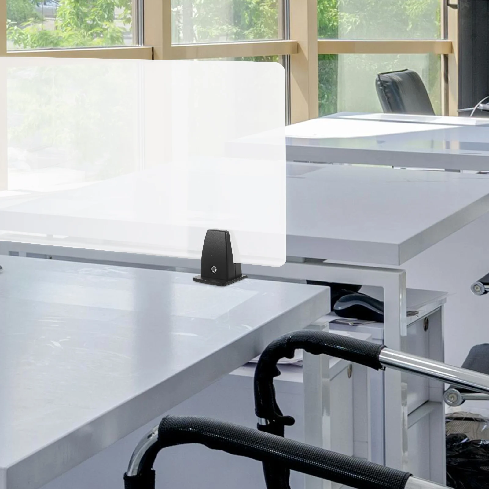 Privacy Panel Clamp Desktop Privacy Panel Furniture Partition Clamp Divider Brackets Metal Glass Sneeze Guard Support