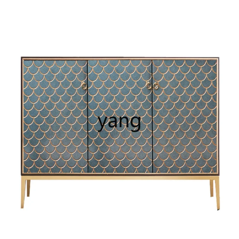 

LTT solid wood shoe cabinet living room entrance partition integrated multi-functional storage