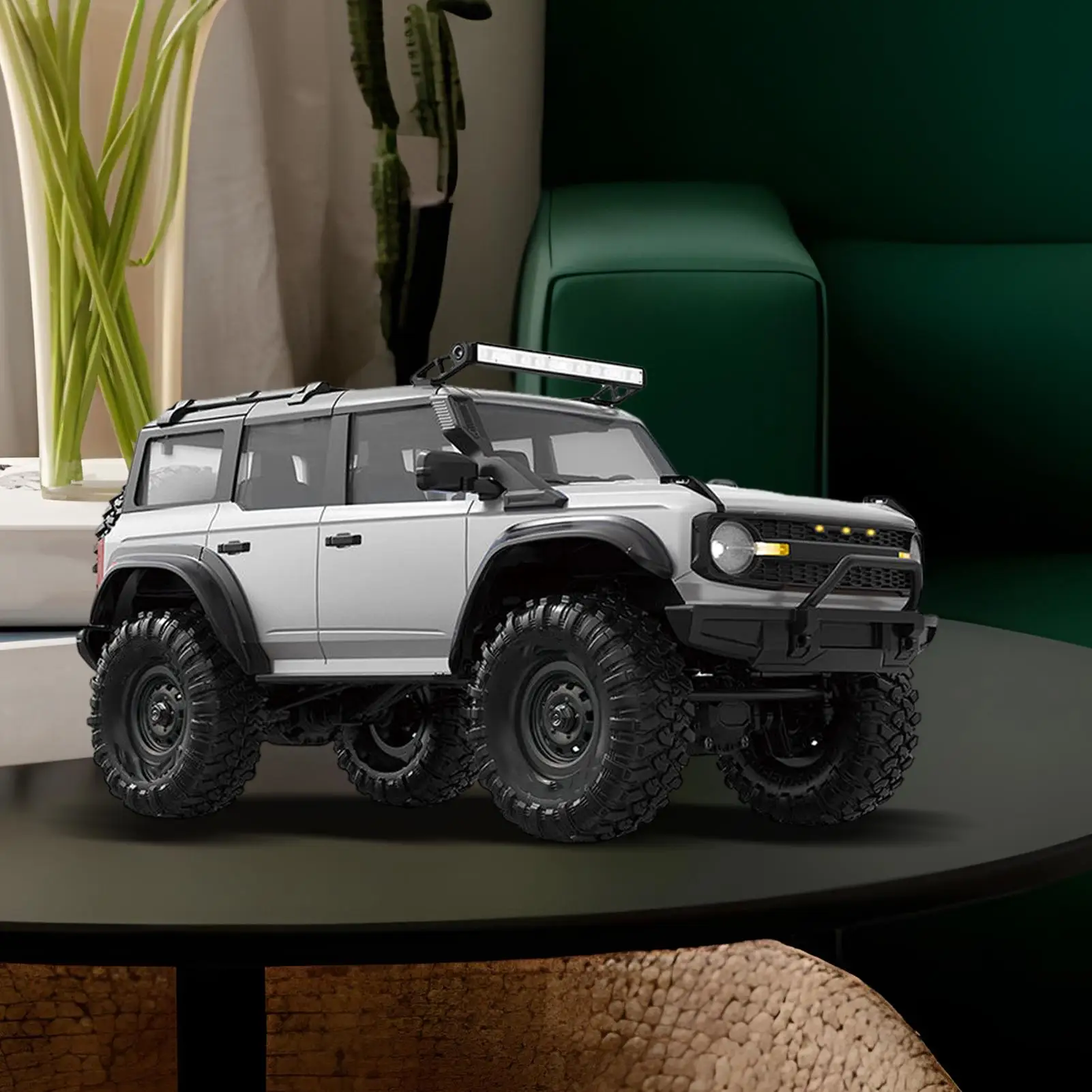 Rc Drift Auto 1:16 Fernbedienung Geländewagen 2,4g Modell Lkw LED All Terrain Spielzeug Für Jungen Mädchen Erwachsene Freizeit im Freien