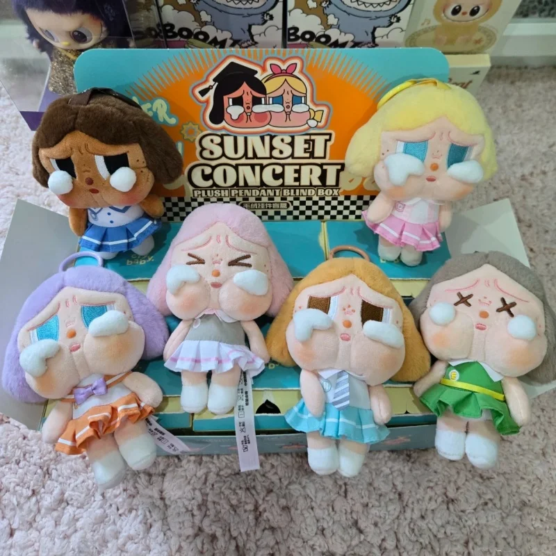 

Genuine Kawaii Figure Doll Crybaby Sunset Concert Series Blind Box Keychain Crybaby Bag Mystery Box Surprise Pendant Xmas Gift