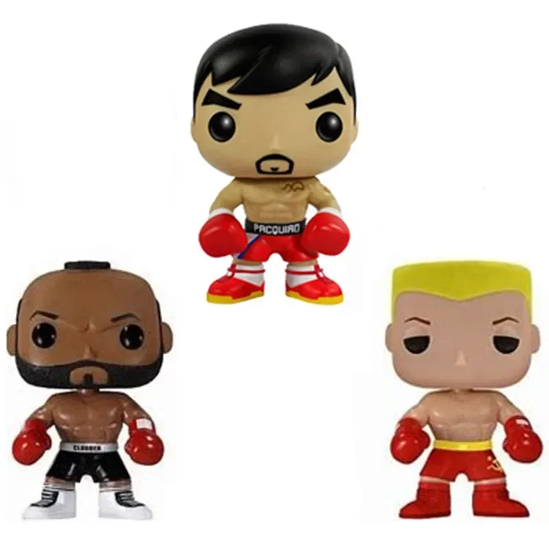 FUNKO POP Фильмы Rocky CLUBBER LANG # 20 IVAN DRAGO # 21 Мэнни Паquiao # 37. Фигурка из ПВХ, коллекция игрушек POP, куклы, подарки