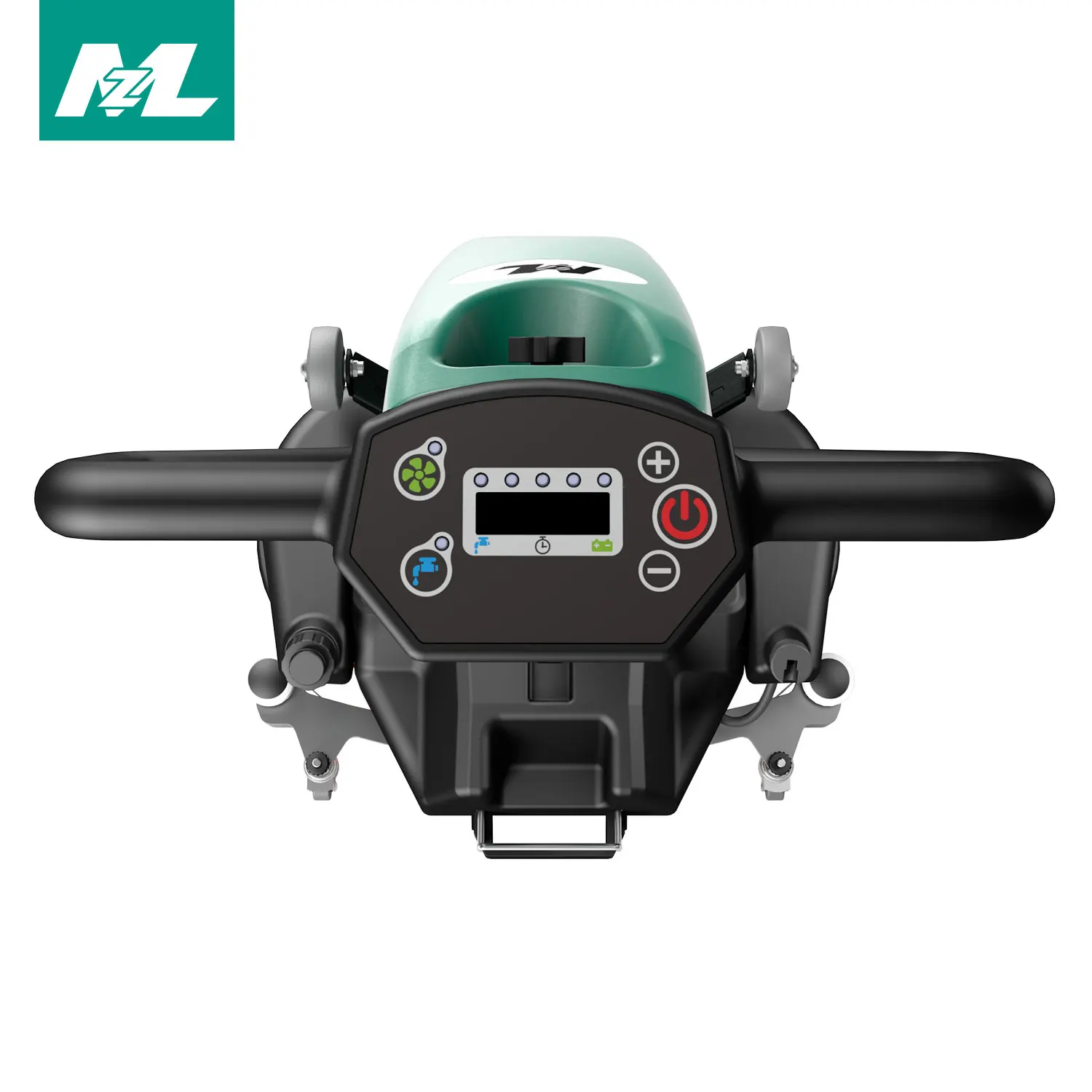 MZL offre spéciale batterie double réservoir d'eau nettoyeur Commercial Machine de nettoyage Machine à récurer les sols