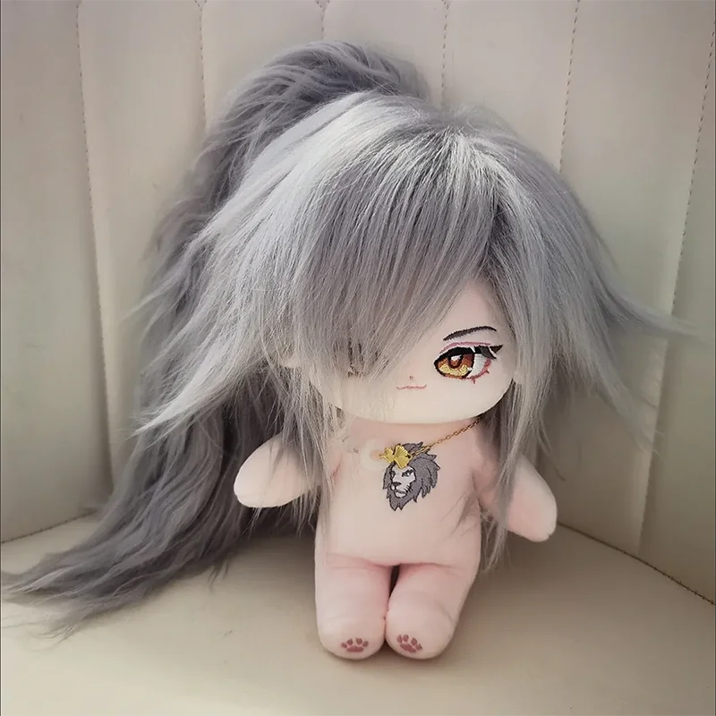 Marionnette à fur s-Up Kawaii pour Enfants et Adultes, Jouets à Collectionner, Cadeau Anoun iton, Poupées DIY, Coton, Beurre, COS, Honkai, Star Rail, Jing Yuan, 20cm