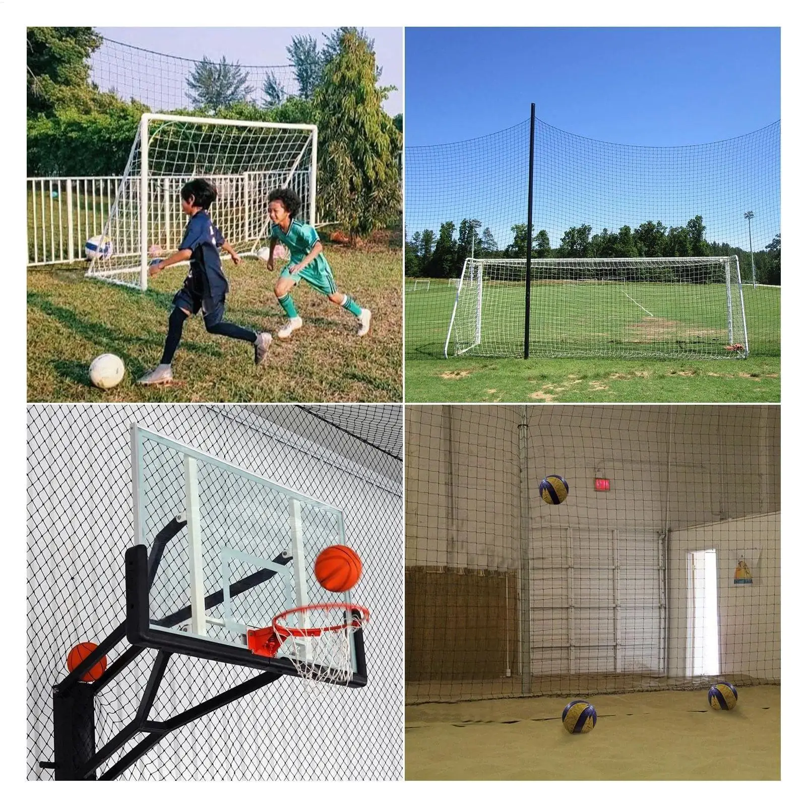 Ball Stop Net Ball Netze Für Hinterhof Tragbare Fußball Backstop Mesh Für Training Schlagen Outdoor Baseball Feld Hockey Golf