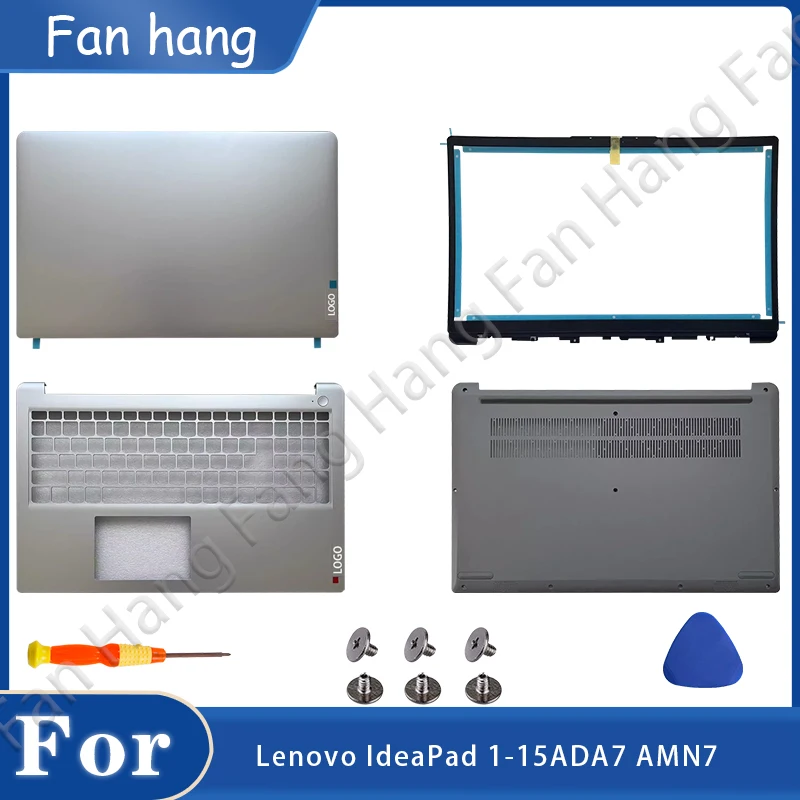 

New For Lenovo IdeaPad 1-15ADA7 AMN7 Laptop LCD Back Front Bezel Panel Rear Lid Top Back Bottom Case Notebook Housing Replace