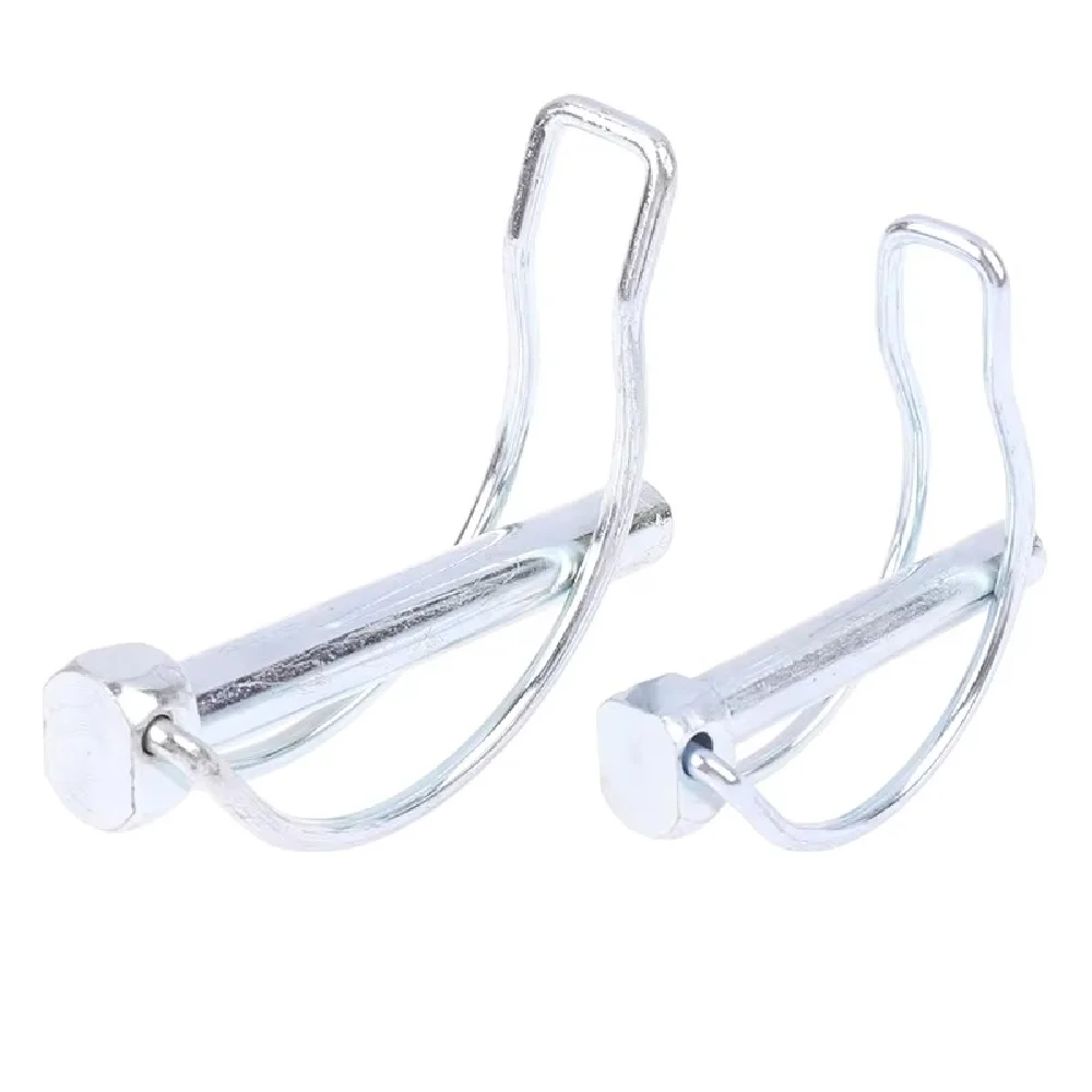 D Pin M4.5 M6 M8 M10 Safety Pin Bicycle Stroller Cargo Boat Hitch Hook Clip Spring Pin Double-line Lock Pin Ear Pin Hardware