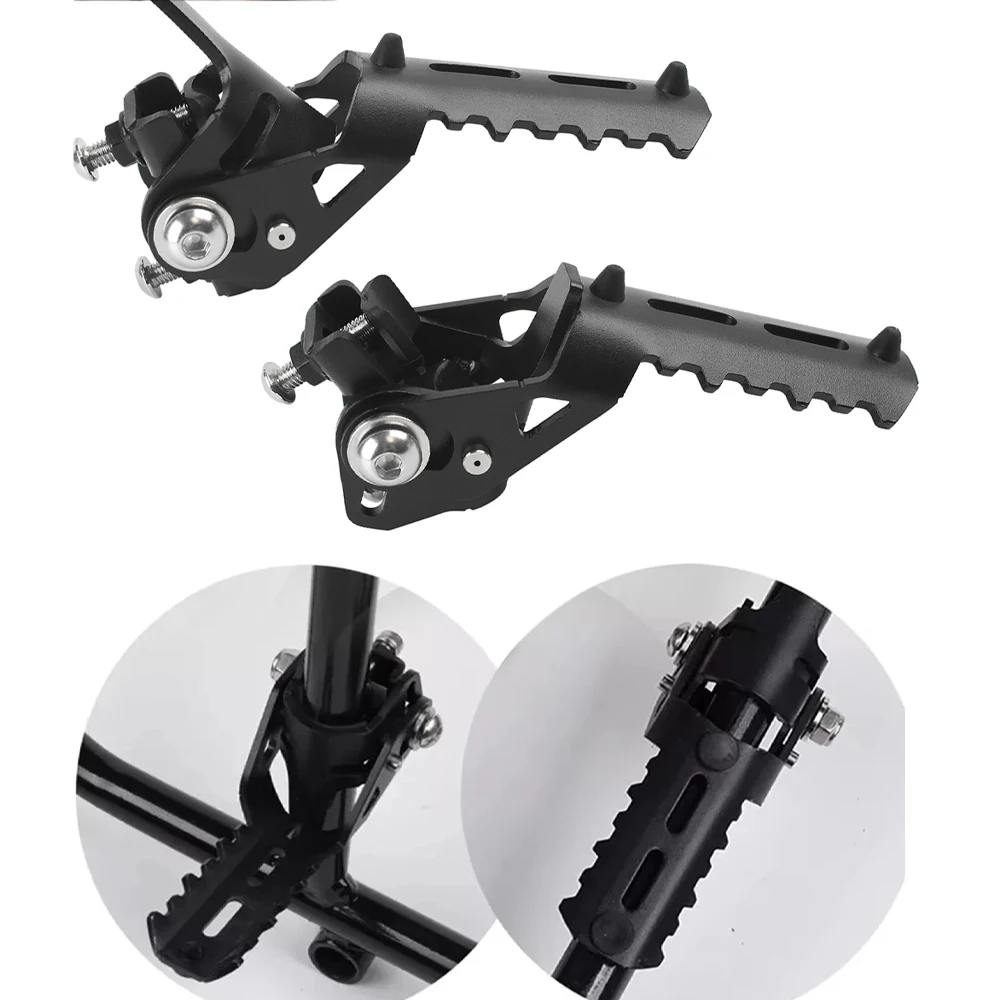 Motorcycle 22mm/25mm Highway Front Footpeg Footrests Clamps Crash Bars Foot Rests Explorer Guard Bar Pedal For BMW R1200GS
