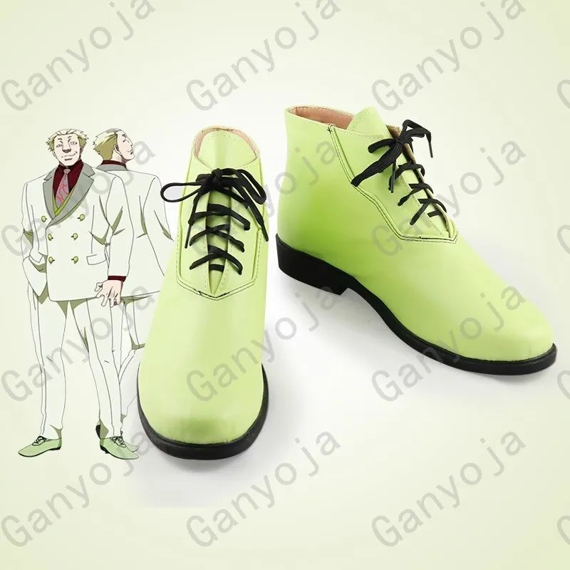 

Tokyo Ghoul Yakumo Oomori Yamori Jason Cosplay Costume Shoes Handmade Faux Leather Shoes