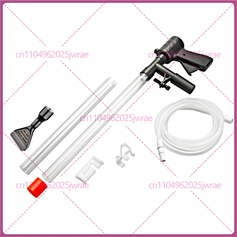 Aquarium Fish Tank Water Change Pump Aquarium Cleaning Tool Vacuum Water Changer Sand Gravel Cleaner Siphon Filter Pump Manual