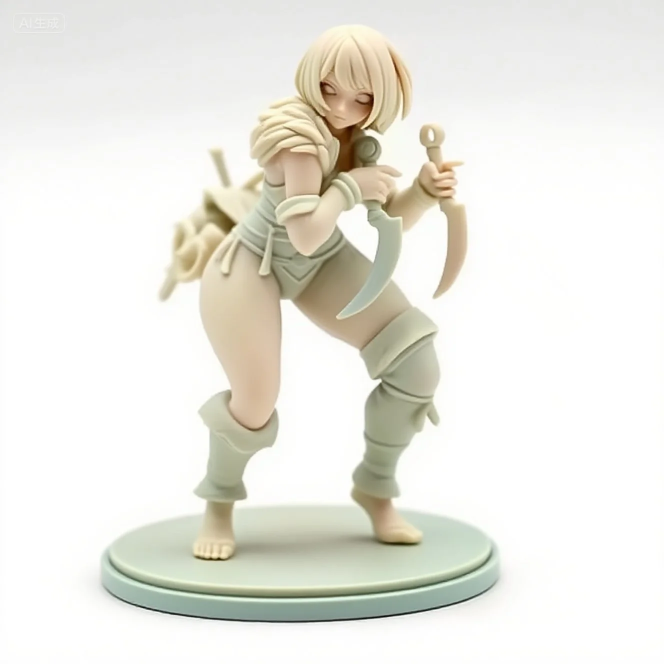 

75mm Resin Model Kit Goddess Series Self Assembly and Coloring A-2108