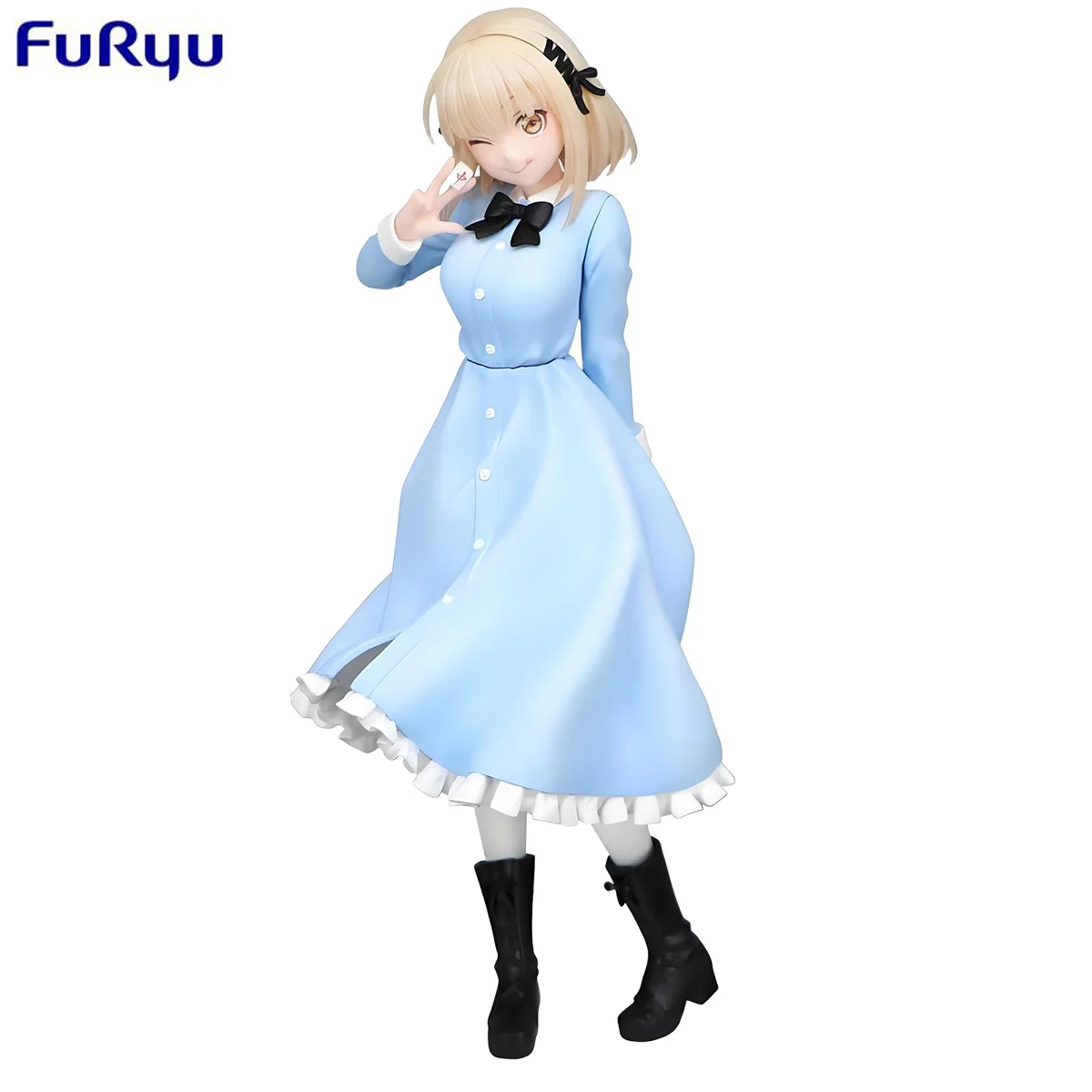 

In Stock FuRyu Original Trio-Try-iT Pon No Michi Kawahigashi Pai 21cm Figure Collectible Anime Model Toy Gift