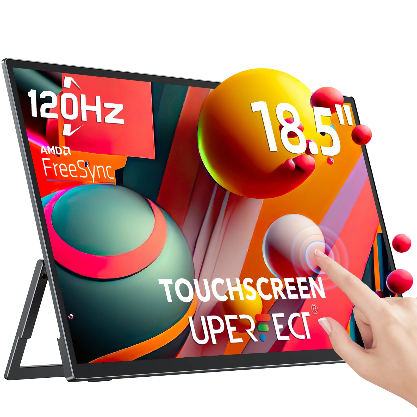 18.5インチタッチモニター 120Hz IPS 1920x1080 ポータブル