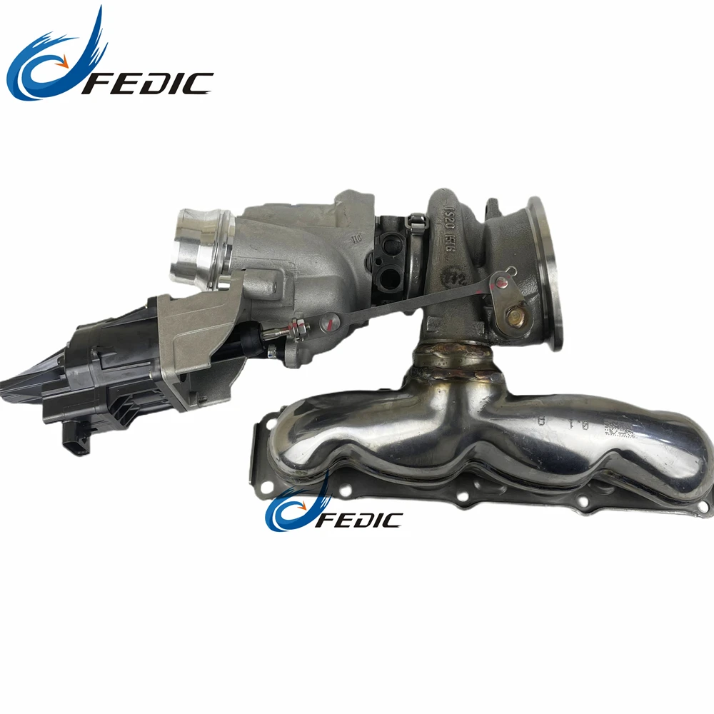 غلاف فولاذي توربو مع المحرك الإلكتروني49477-02006 لـ X1 X3 Z4 125 320 328 520 528 2.0 181HP 242HP N20 N26 N26B N20B20A #3