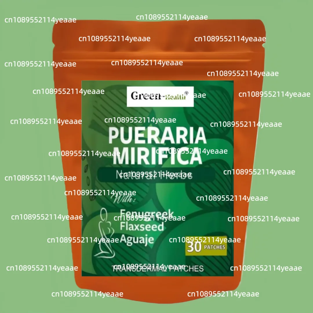 Pueraria Mirifica Complex Transdermal Patches (30Pcs) - Women’s Balancing & Restoring Support, 1-Month Supply