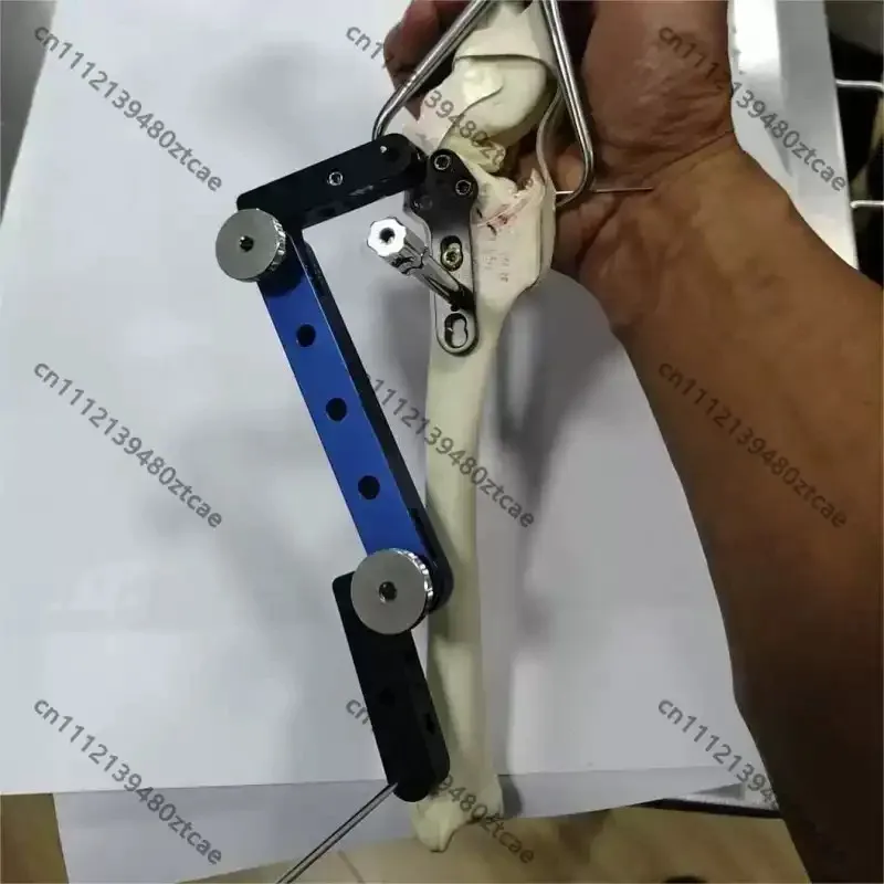 Veterinary Tibial Plateau Positioning Guide Frame Tibia Correction Auxiliary Tool for Dog Pet Orthopedic Instrument