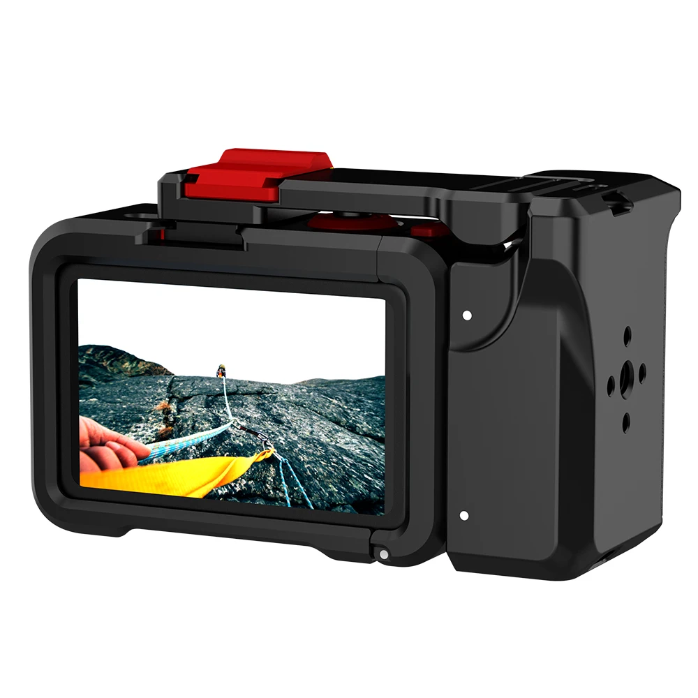 

For DJI OSMO ACTION 6 Aluminum Alloy Protective Case Street Photography Mount Photography Mount