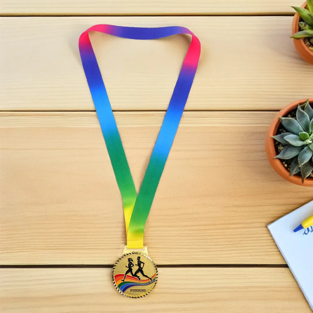 2Pcs Zinc Alloy Medal For Sports Events Adulte Running Medals Achievement Commemorative Awards Athletes Outdoor