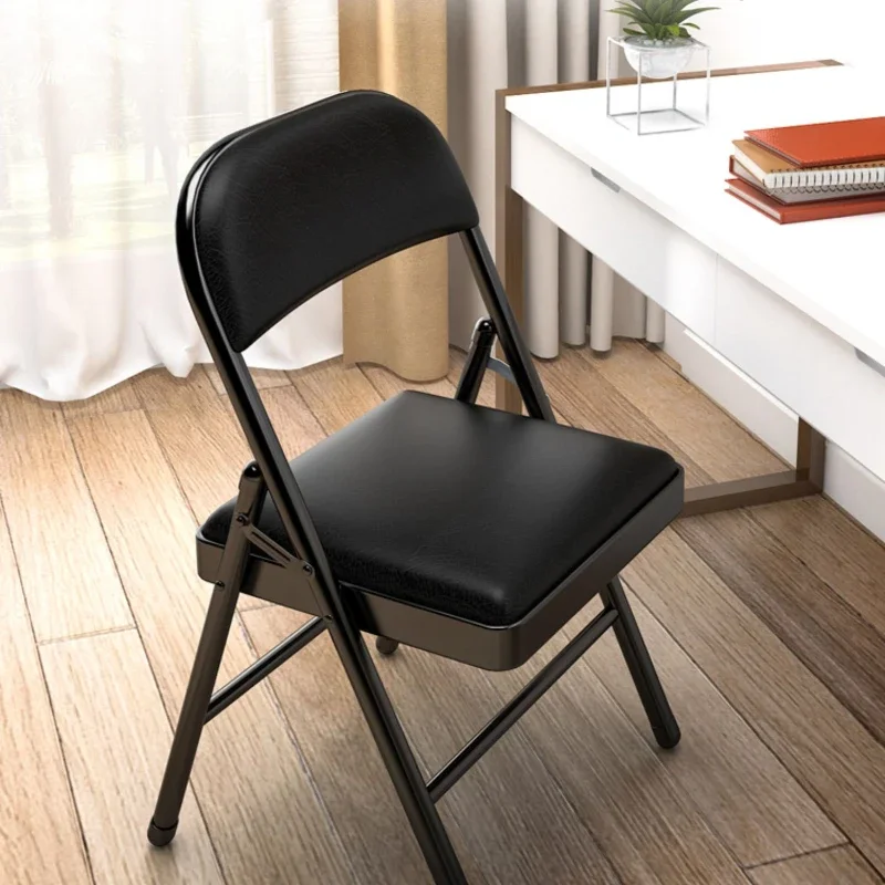 

Folding chairs for household use, simple and portable dining chairs, office meetings, computer chairs, dormitories, bedrooms, co