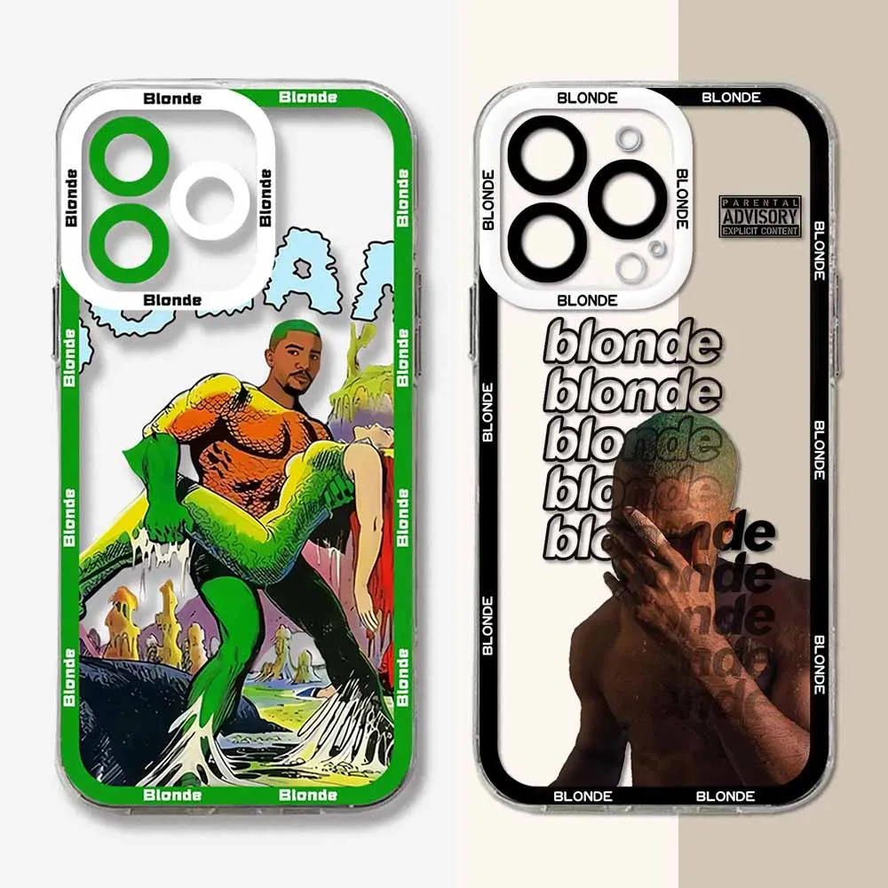 Singer Frank Blonde Oceans Hot Case For iPhone 15 16 Pro Max 14 Plus 13 12 11 Pro XR XS X 8 7 SE 2020 Silicone Shockproof Cover