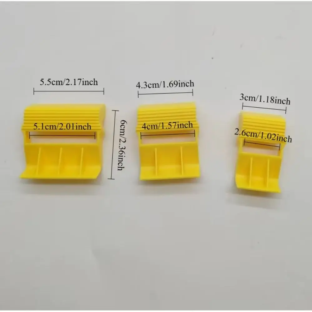 3pc/set Compact Tape Dispenser Non-slip Tape Cover Tape Corner Open The Express Delivery Smooth Cutting Adhesive Tape Holder