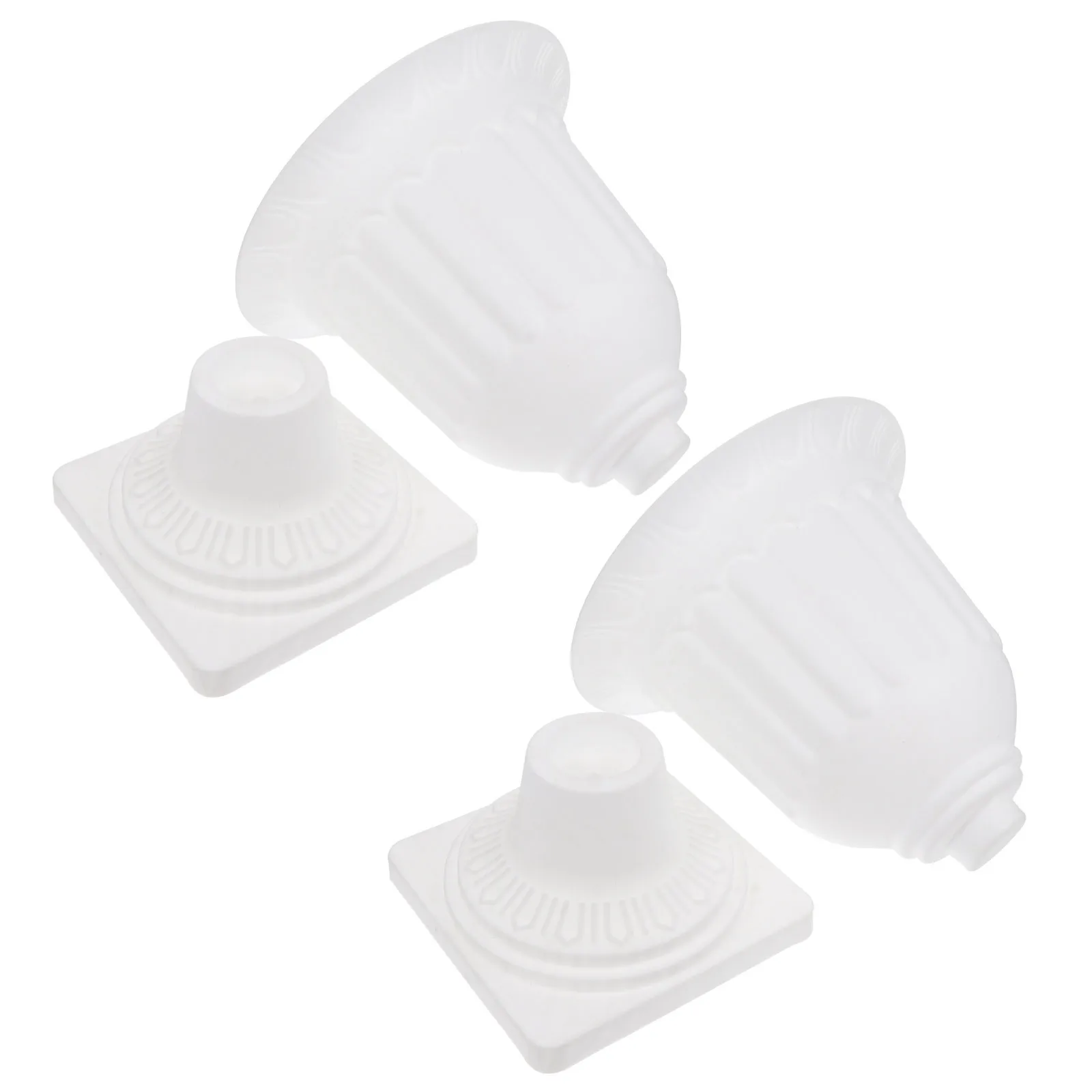 

2 шт. пластиковый цветочный горшок для балкона и сада, декоративный контейнер для растений для дома и улицы, винтажный горшок для посадки, украшение