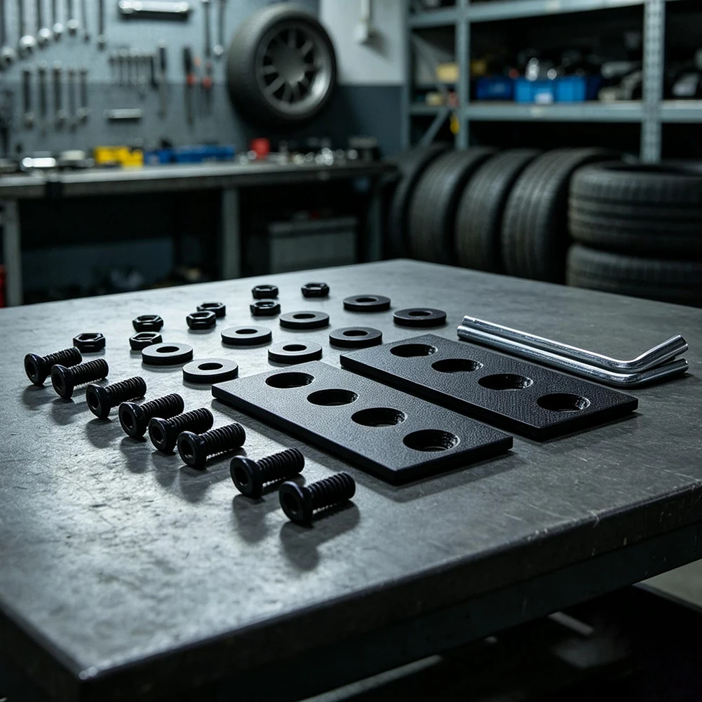 Barn Door Rail Connector Carbon Steel Track Splicing Piece for Seamless Section Linking 8 x 2.7 cm Black Hardware