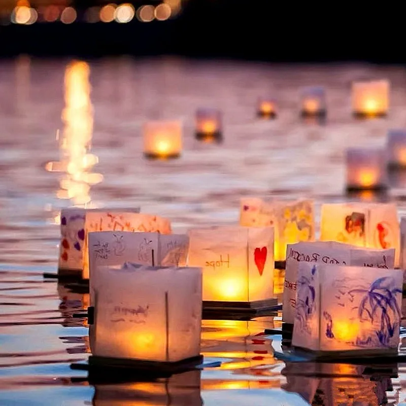 

Квадратный светодиодный фонарь-лампада «Река» для Нового года, набор для самостоятельной сборки, светящаяся цветочная лампада, декоративный светильник для загородного дома/гостевого дома