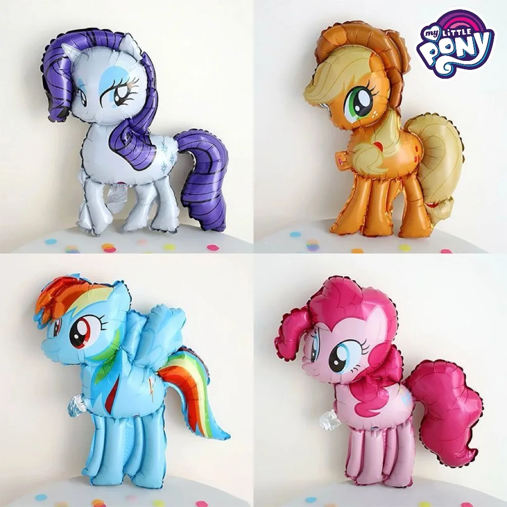 My Little Pony 6-teiliges Folienballon-Set Cartoon-Ballons Twilight Sparkle Pinkie Pie Partydekoration Geburtstagsfeier-Zubehör – Detail 5