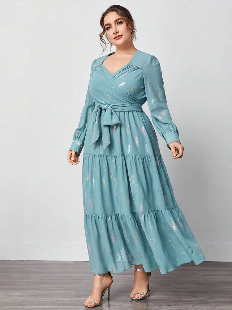 Saudi Arabic Robe Elegant Chiffon Maxi Dress for Women Morocco Kaftan Dubai Abaya Muslim Evening Dresses Ramadan Vestidos Abayas