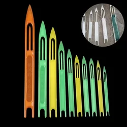 Random Color Rustproof Plastic Weaving Fishing Netting Needle Mending Repair Net Line Shuttles Equipment Accessories