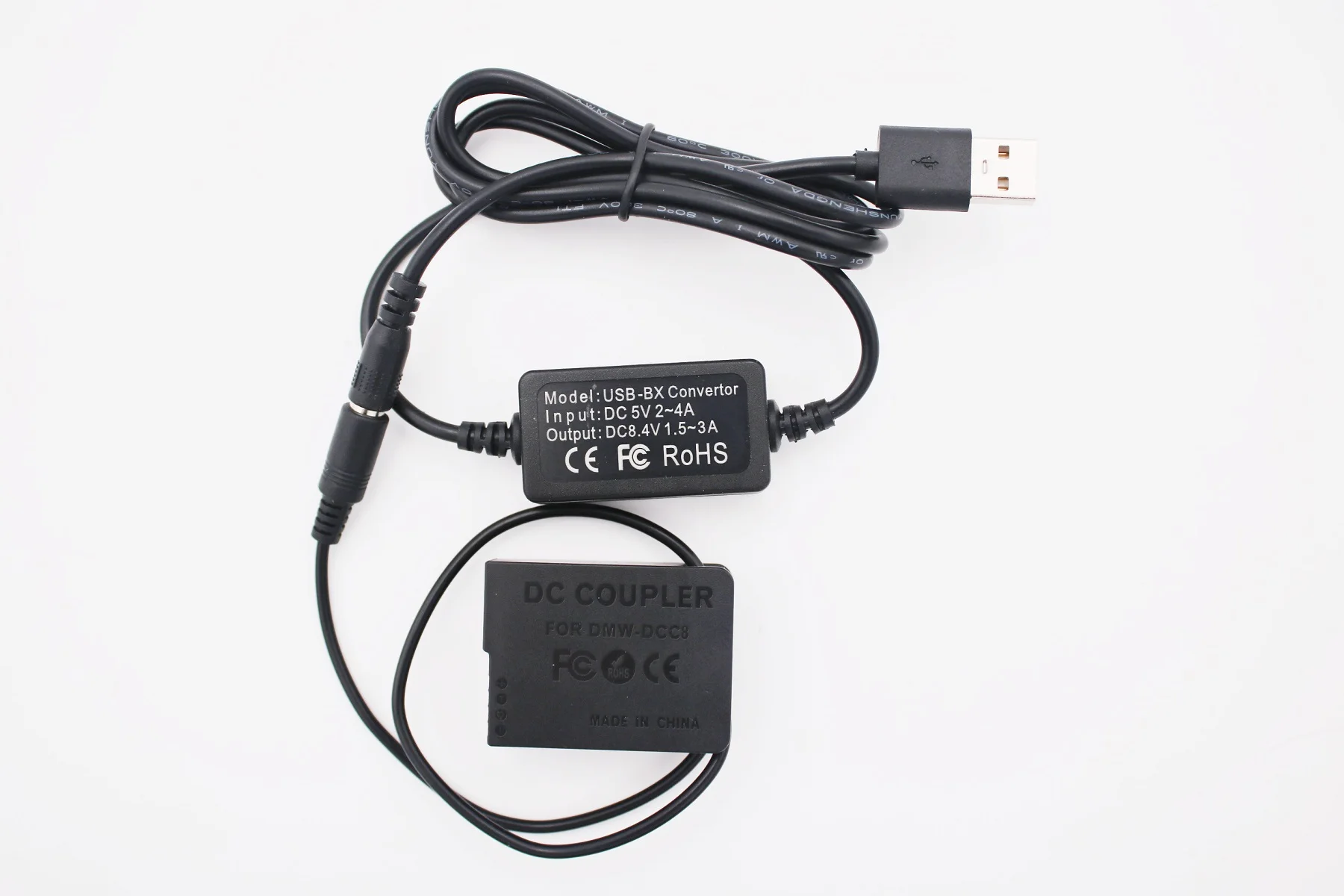 DMW-DCC8 BLC12 الدمية بطارية USB عدة استبدال DMW-AC8 AC10 التيار المتناوب محول الطاقة لباناسونيك لوميكس DMC-G5 G6 G7 GX8 G80 G81 G85 #1