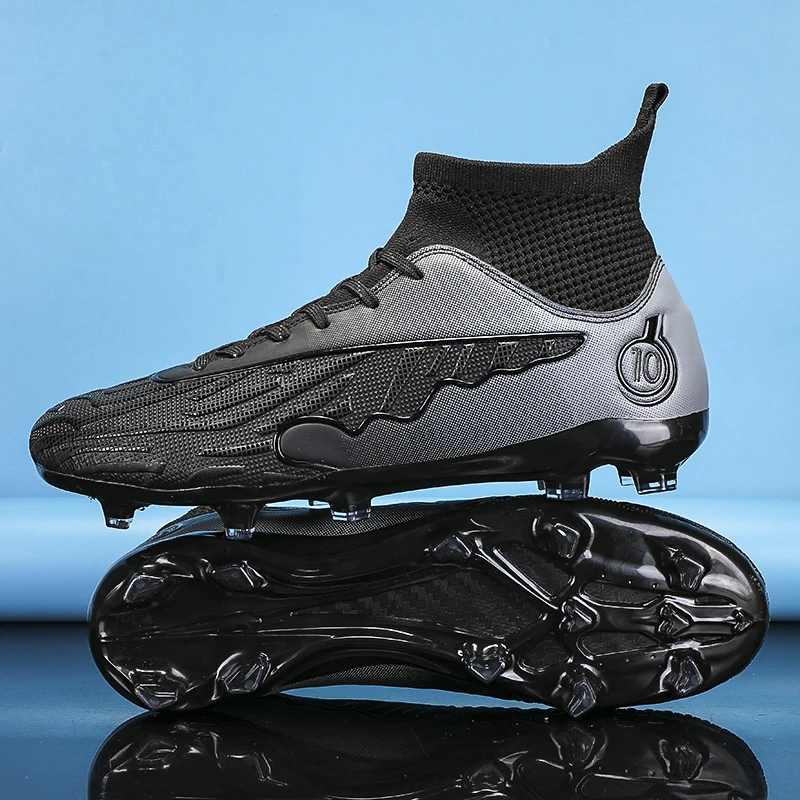 Botas de fútbol FG/TF para hombre, zapatos de fútbol profesionales Unisex, entrenamiento de hierba de alta calidad, deporte, ultraligero, antideslizante