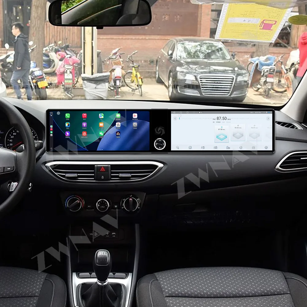 Android 13 GPS Navigation Carplay 12.3+12.3 inch Touch Screen For Hyundai Elantra 2017-2020 Android Auto Radio Stereo Carplay